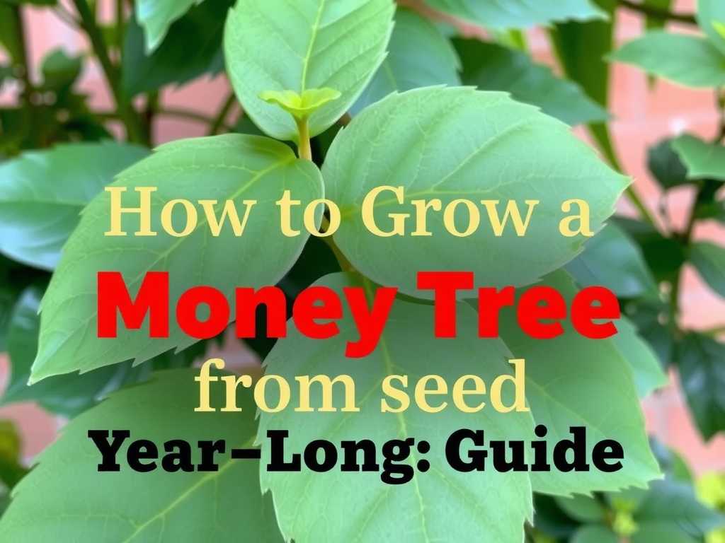 How to Grow a Money Tree from Seed to Mature Plant (Year-Long Guide)