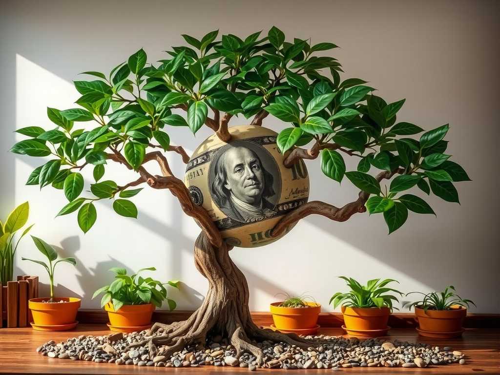 How to Shape a Money Tree into a Lush Canopy