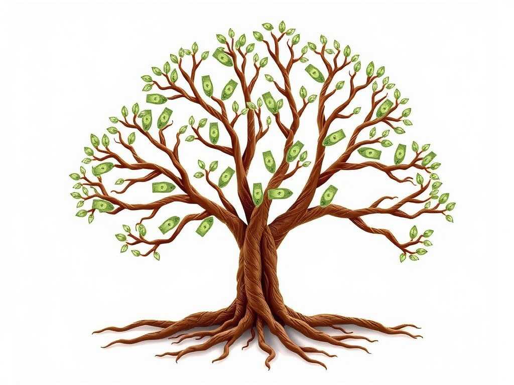 How to Divide a Root Bound Money Tree