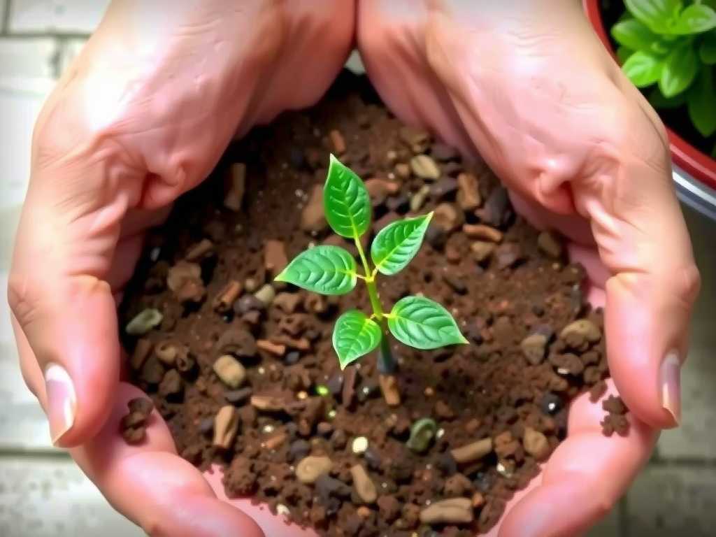 How to Transplant a Money Tree from Leca to Soil(1)