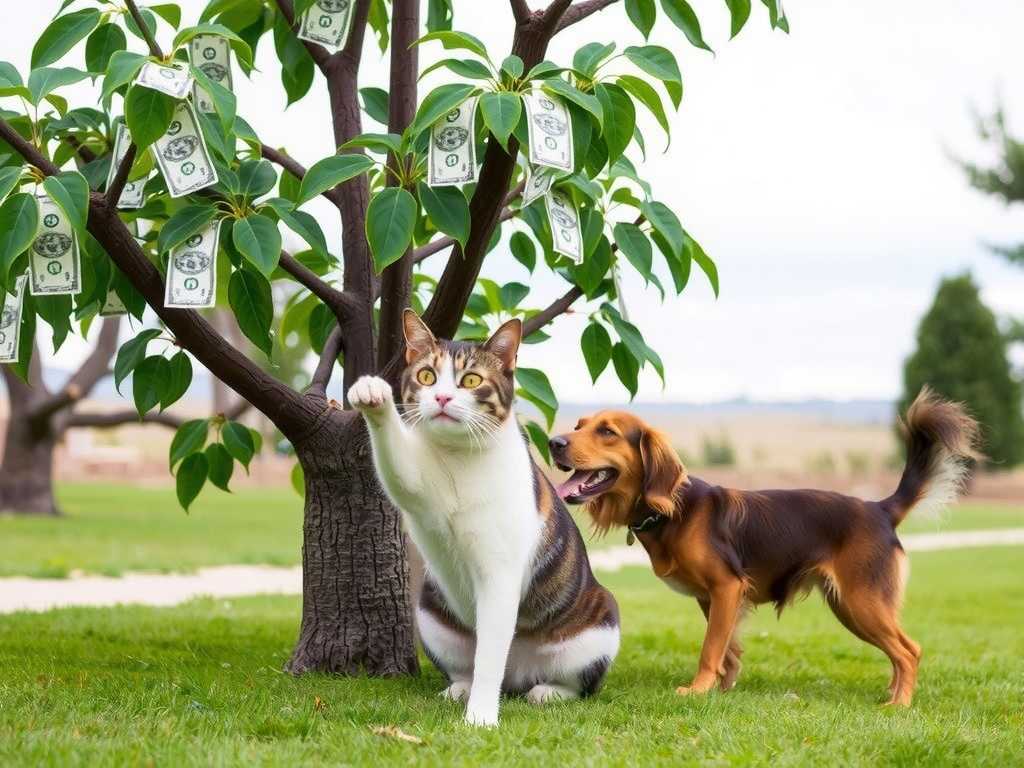 How to Keep Cats and Dogs Away from a Money Tree
