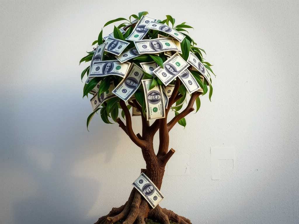How to Fix a Leaning Money Tree