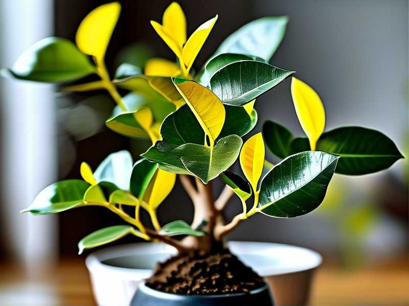 How to Treat a Money Tree with Yellowing New Growth from Disease