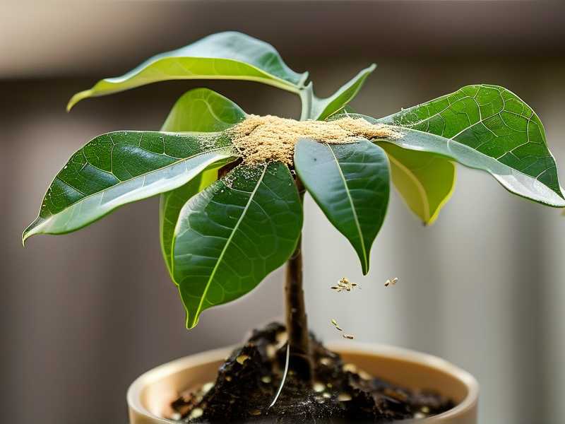How to Remove Pest Debris From Money Tree Leaf Joints(1) How to Remove Pest Debris From Money Tree Leaf Joints(1)
