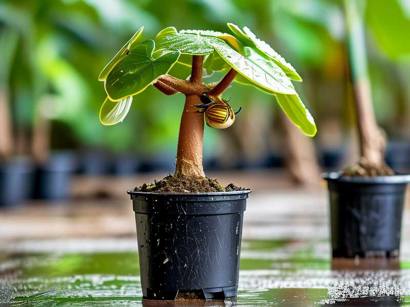 How to identify gnat‑infestation risk on constantly‑damp‑plastic‑pot money tree(1) How to identify gnat‑infestation risk on constantly‑damp‑plastic‑pot money tree(1)
