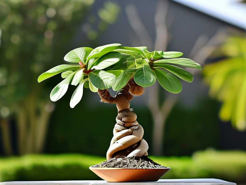 How to treat softening starting high on braided money tree trunks