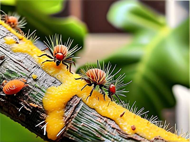 How to keep mealybug wax residue from feeding new money tree bark mold