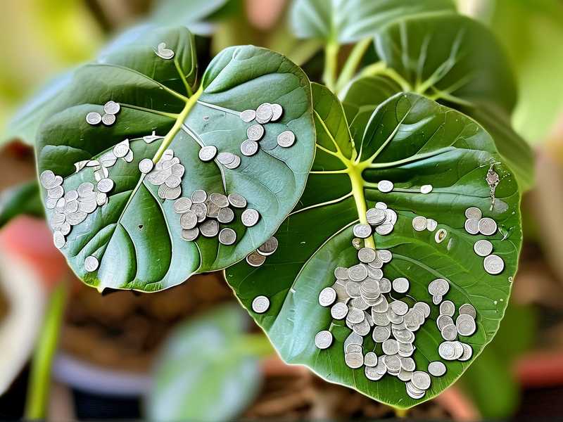 How to safely remove mite egg deposits on mature money tree leaf undersides(1) How to safely remove mite egg deposits on mature money tree leaf undersides(1)