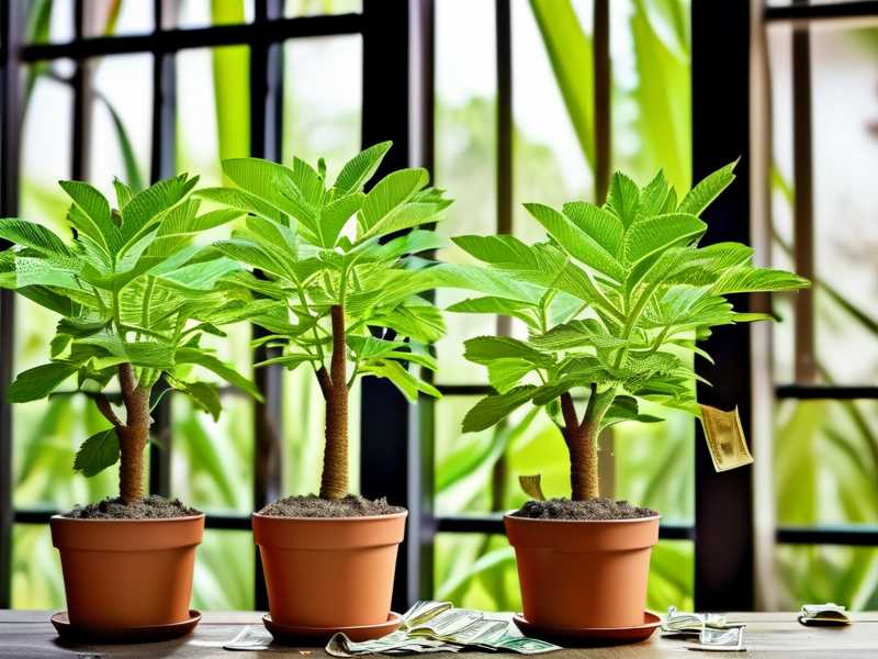 How to identify gnat adult swarms circling money tree pots in daylight