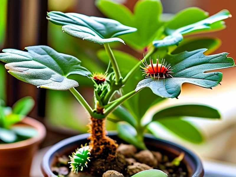 How to keep mealybugs from colonizing new money tree leaf growth