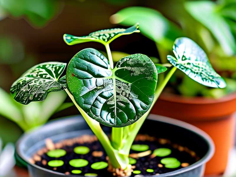 How to stop bacterial leaf‑spot spread from old infected to new money tree leaves
