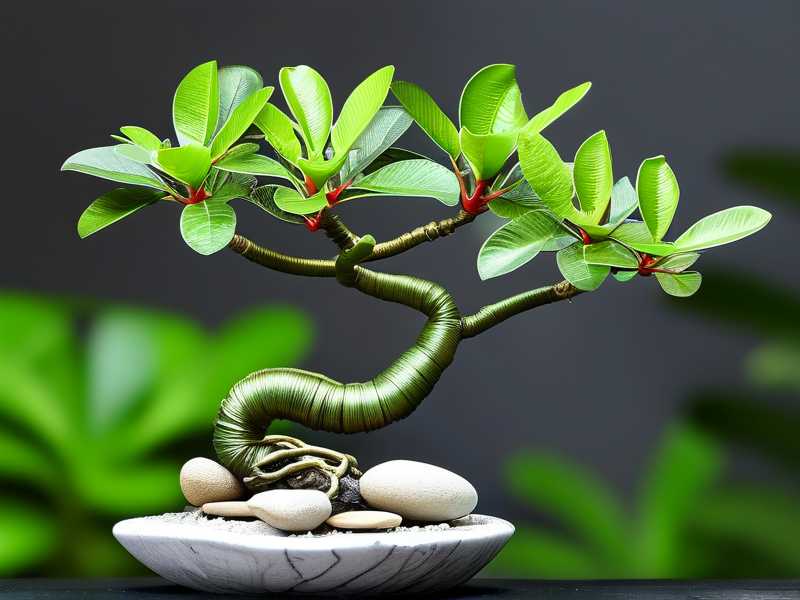 How to remove scale nymphs inside braided money tree stem crevices