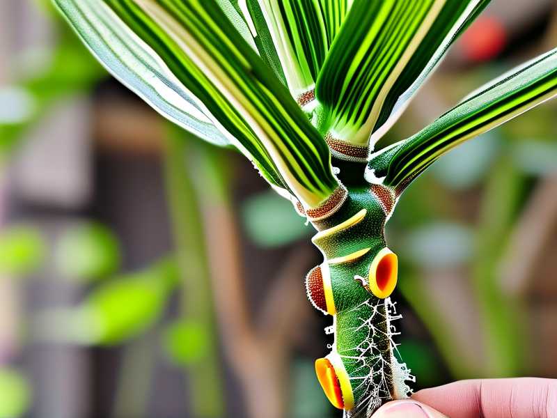How to spot early bacterial oozing sap from pest‑cut money tree stems
